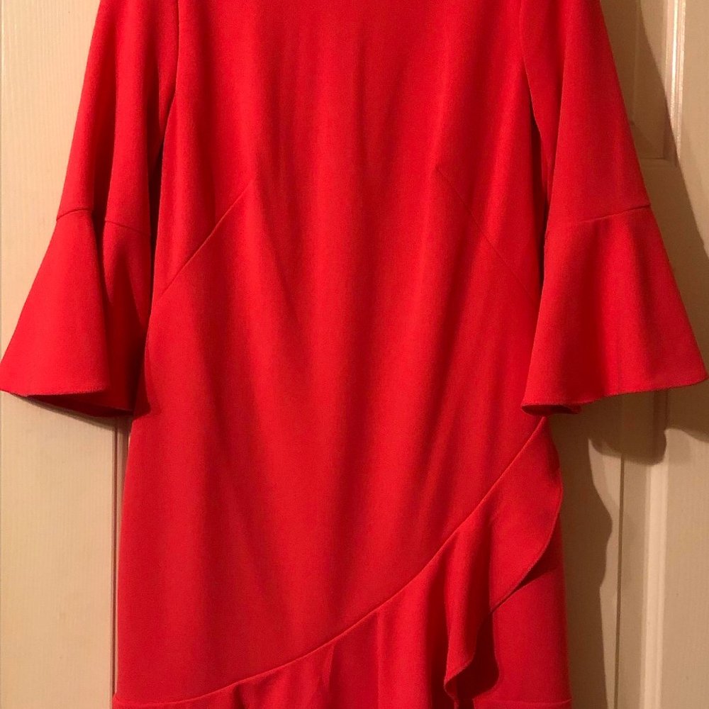 Lauren by Ralph Lauren Women's Crepe Ruffled